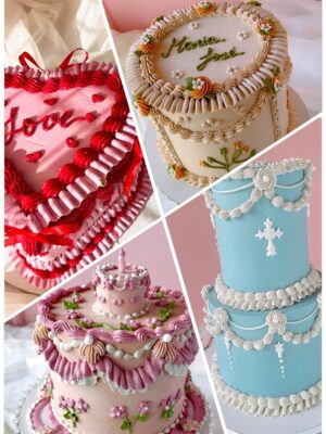 Butternache & Torta Vintage de Dos Pisos Butternache & Torta Vintage de Dos Pisos